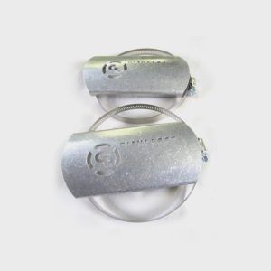 thumbnail image 2 of Giant Loop Hot Springs Heat Shield - Laser-Cut Aluminum Motorcycle Exhaust Guard With Stainless Clamp 2 of 6
