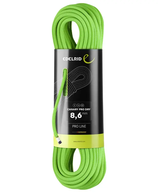 Edelrid Canary Pro Dry Climbing Rope
